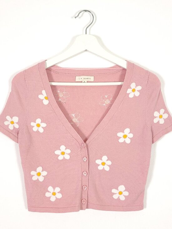La Hearts Tops - LA Hearts Crop Top